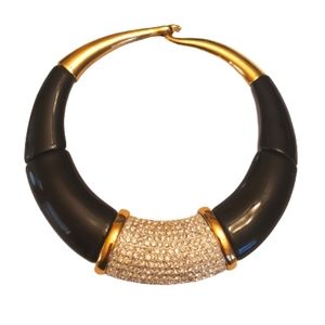 vintage 70s lucite necklace